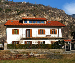 Bed and Breakfast visto dai prati