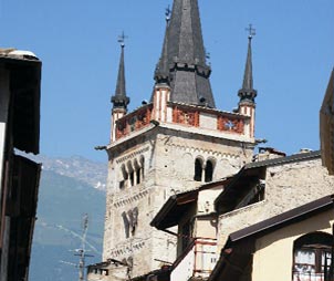 campanile della cattedrale di Susa