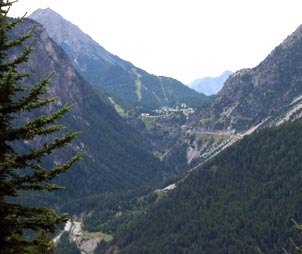 the mountains of the Susa Valley